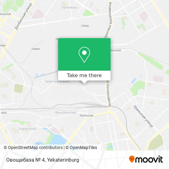 Овощебаза № 4 map