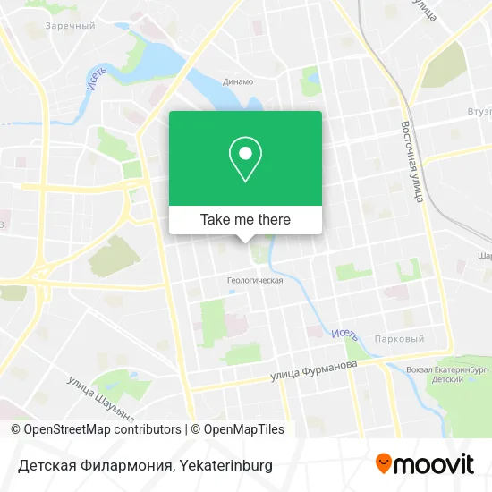 Детская Филармония map