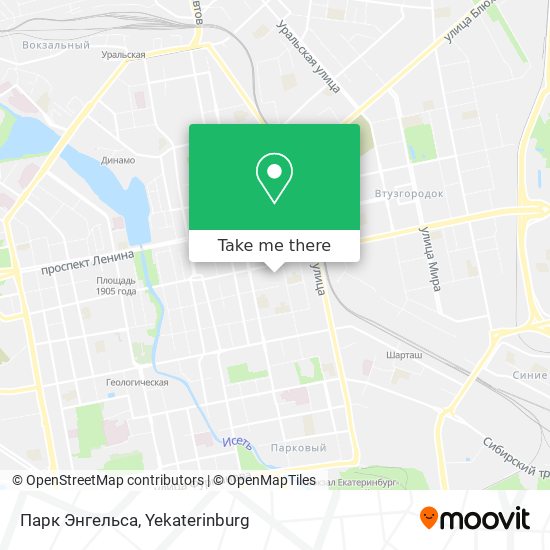 Парк Энгельса map