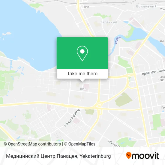Медицинский Центр Панацея map