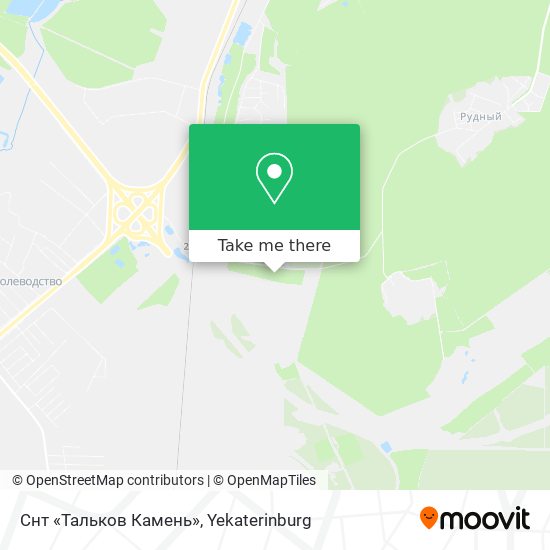 Снт «Тальков Камень» map