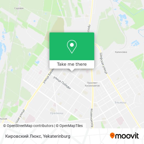Кировский Люкс map