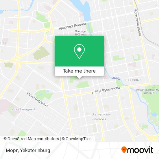 Морг map
