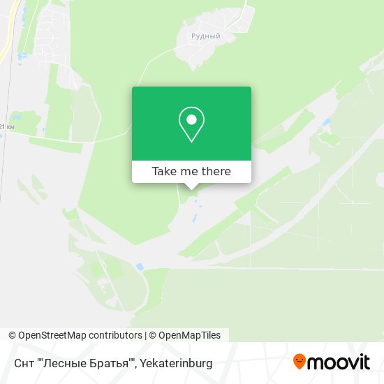 Снт ""Лесные Братья"" map