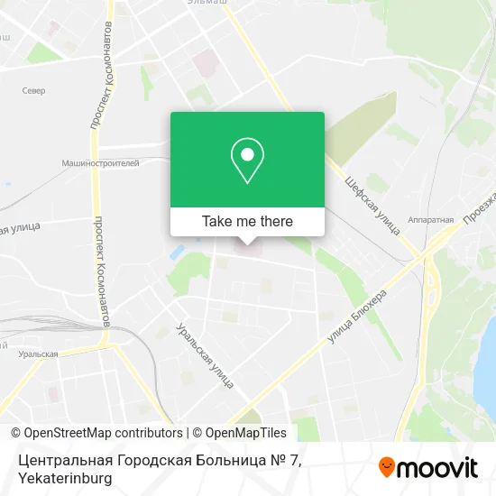Центральная Городская Больница № 7 map