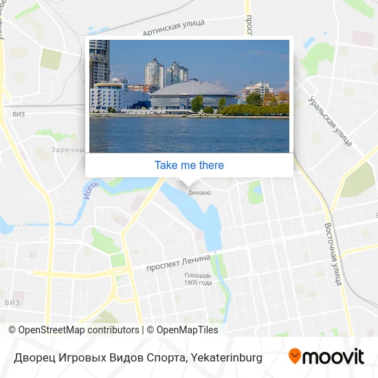 Дворец Игровых Видов Спорта map