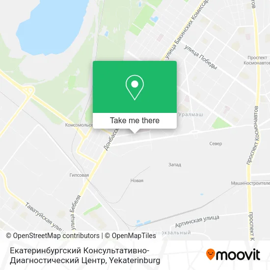Екатеринбургский Консультативно-Диагностический Центр map