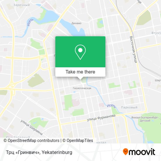 Трц «Гринвич» map