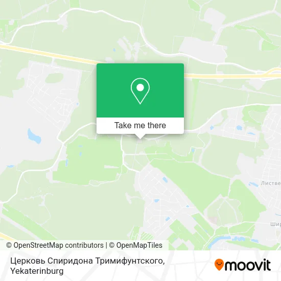 Церковь Спиридона Тримифунтского map