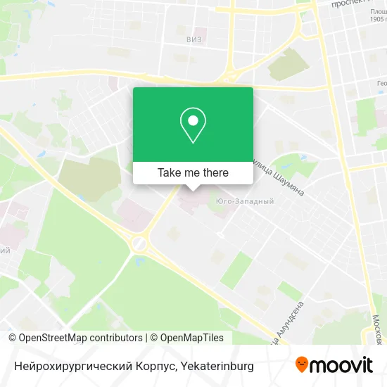 Нейрохирургический Корпус map