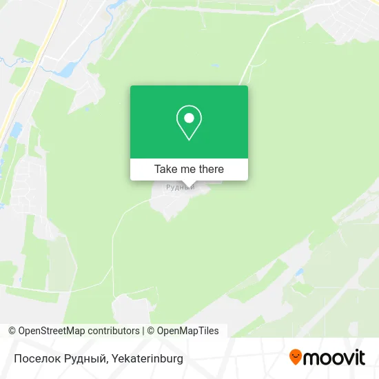Поселок Рудный map