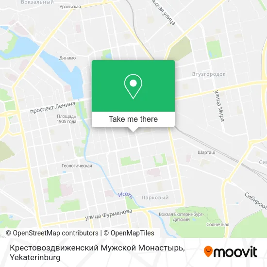 Крестовоздвиженский Мужской Монастырь map