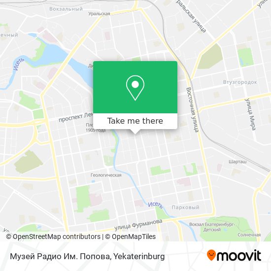 Музей Радио Им. Попова map