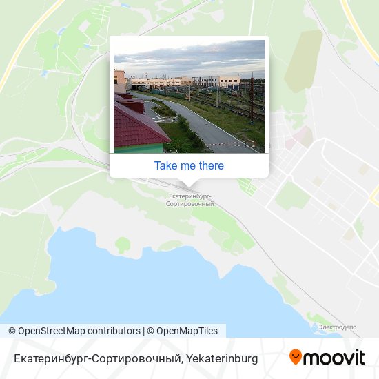 Екатеринбург-Сортировочный map