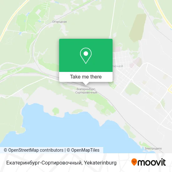 Екатеринбург-Сортировочный map