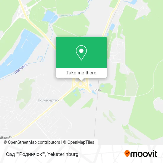 Сад ""Родничок"" map