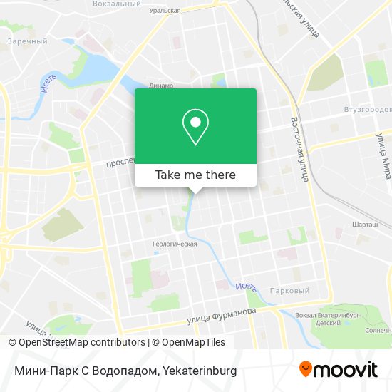 Мини-Парк С Водопадом map