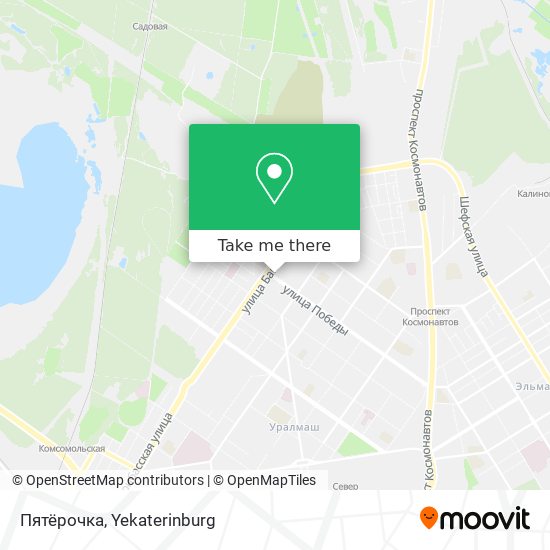 Пятёрочка map