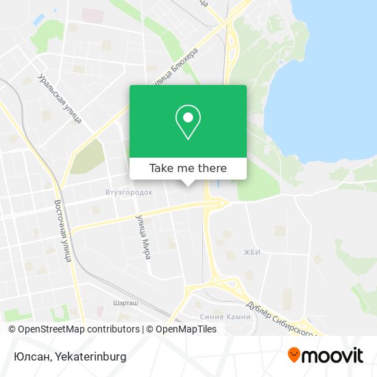 Юлсан map