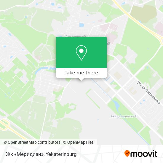 Жк «Меридиан» map