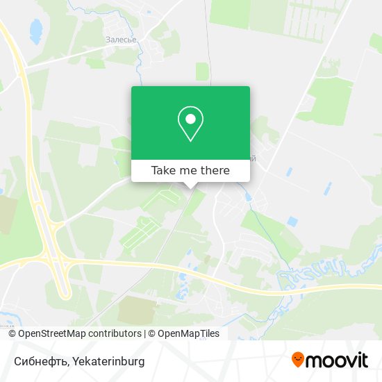 Сибнефть map