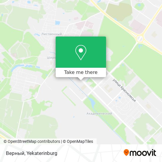 Верный map