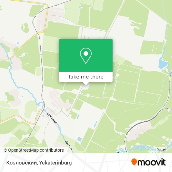 Козловский map