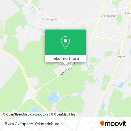 Вита Экспресс map