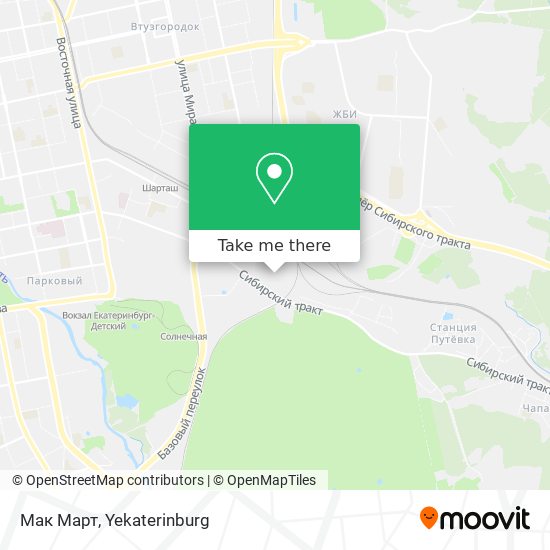 Мак Март map
