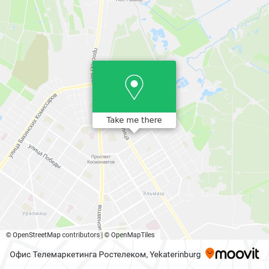 Офис Телемаркетинга Ростелеком map
