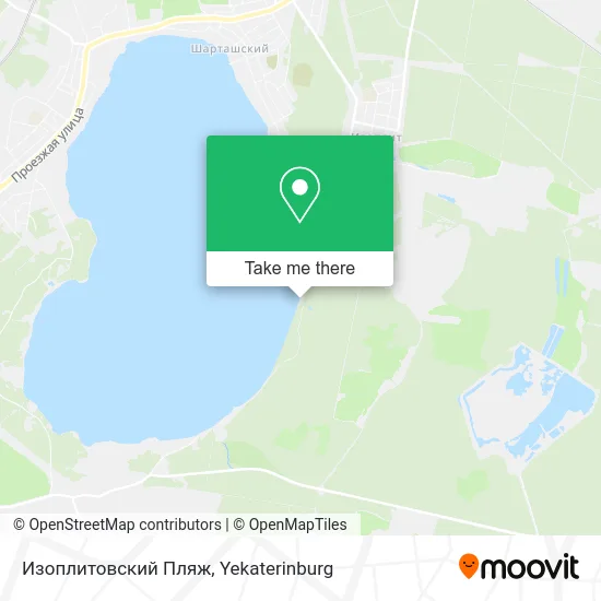 Изоплитовский Пляж map