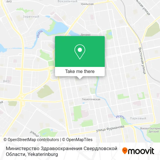 Министерство Здравоохранения Свердловской Области map