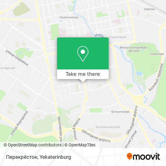 Перекрёсток map