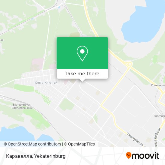 Каравелла map