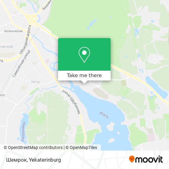Шемрок map