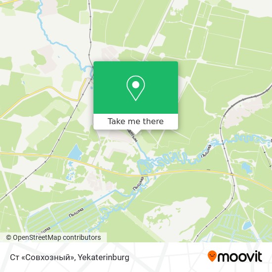 Ст «Совхозный» map
