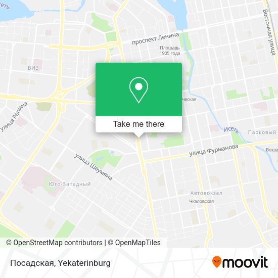 Посадская map