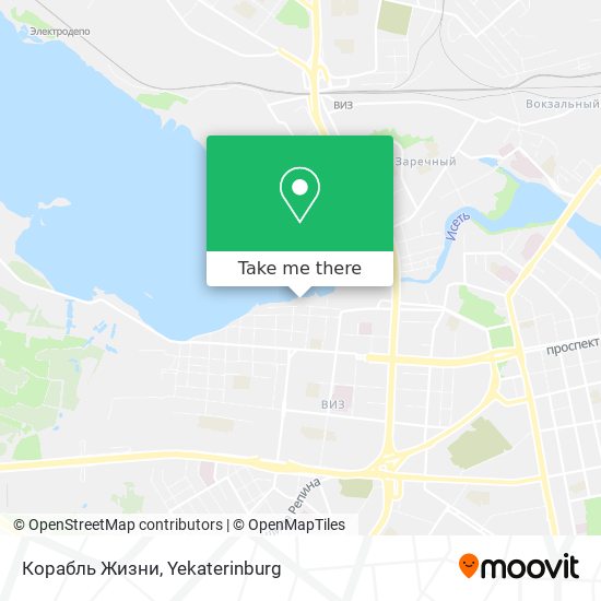 Корабль Жизни map