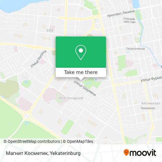 Магнит Косметик map