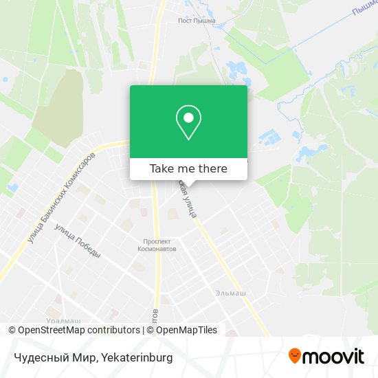 Чудесный Мир map