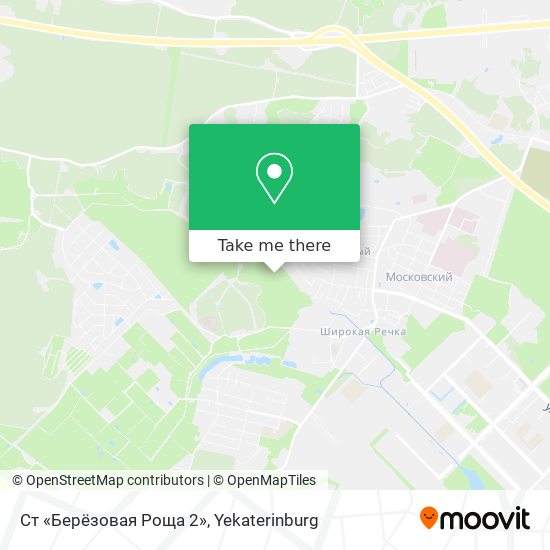 Ст «Берёзовая Роща 2» map