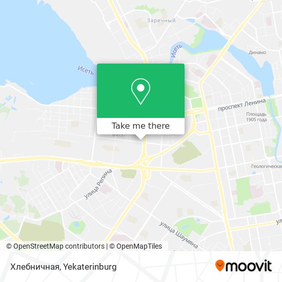 Хлебничная map