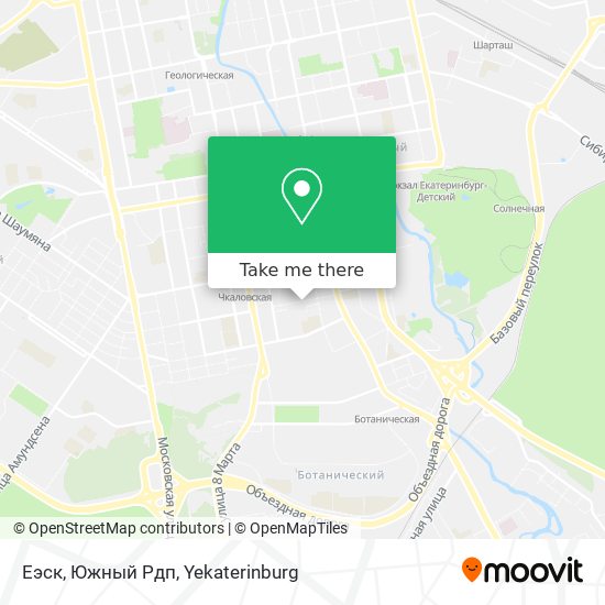 Еэск, Южный Рдп map