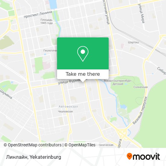 Линлайн map