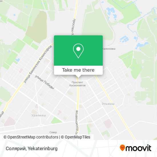 Солярий map