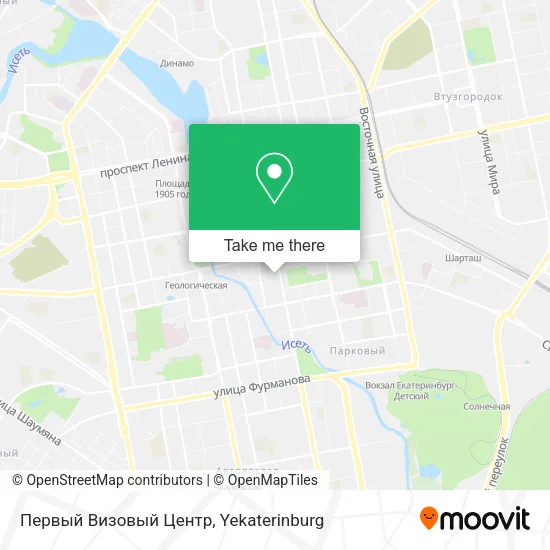 Первый Визовый Центр map