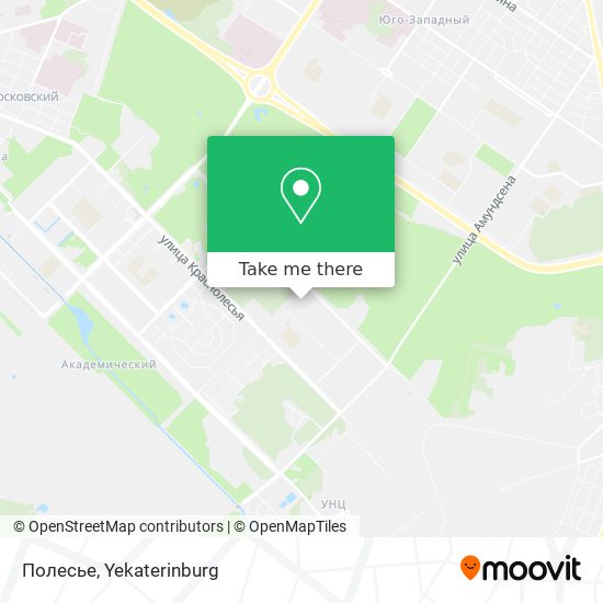 Полесье map
