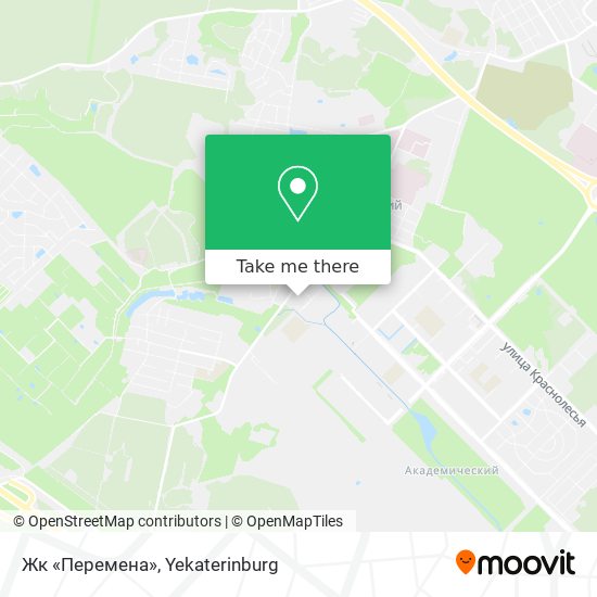 Жк «Перемена» map