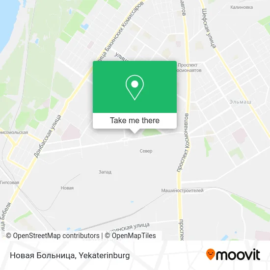 Новая Больница map