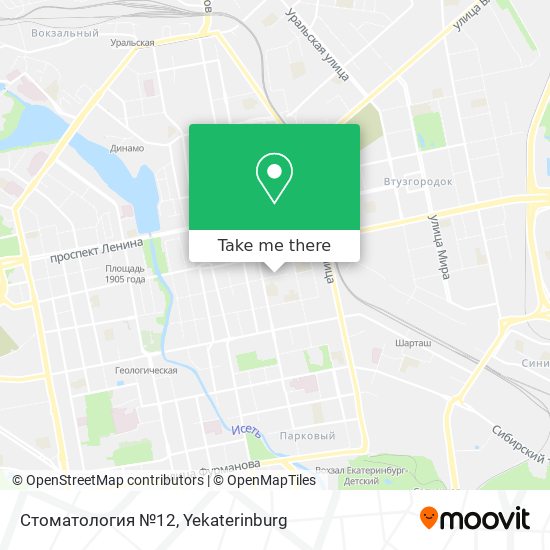 Стоматология №12 map